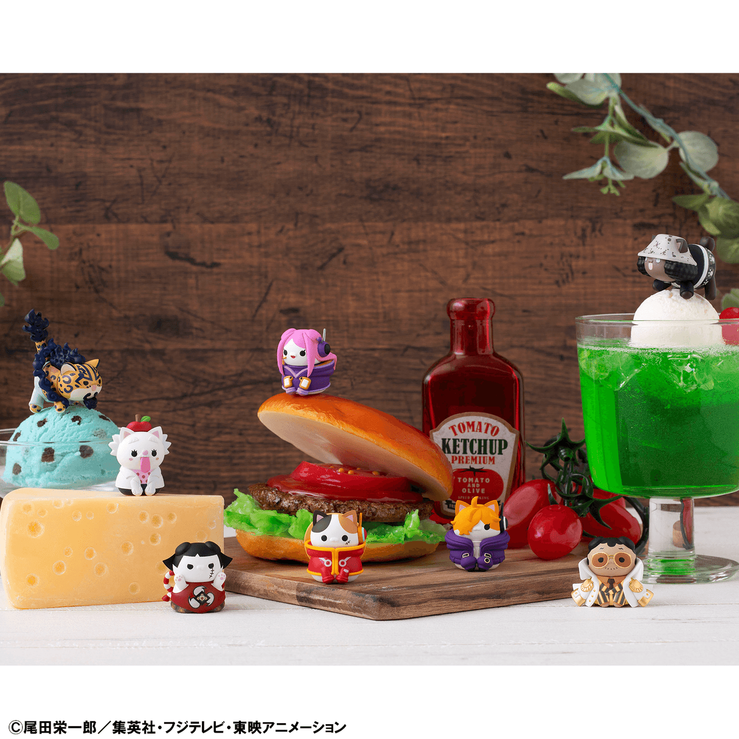 ONE PIECE MEGA CAT PROJECT Nyan Piece Nyan! Ver. Egghead MEGAHOUSE