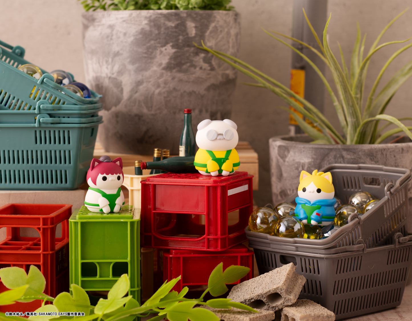 SAKAMOTO DAYS MEGA CAT PROJECT SAKAMOTO CATS The Cheerful Sakamoto Store MEGAHOUSE