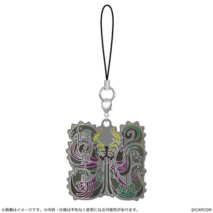 Monster Hunter Wilds Monster icon Metal Keychain CAPCOM