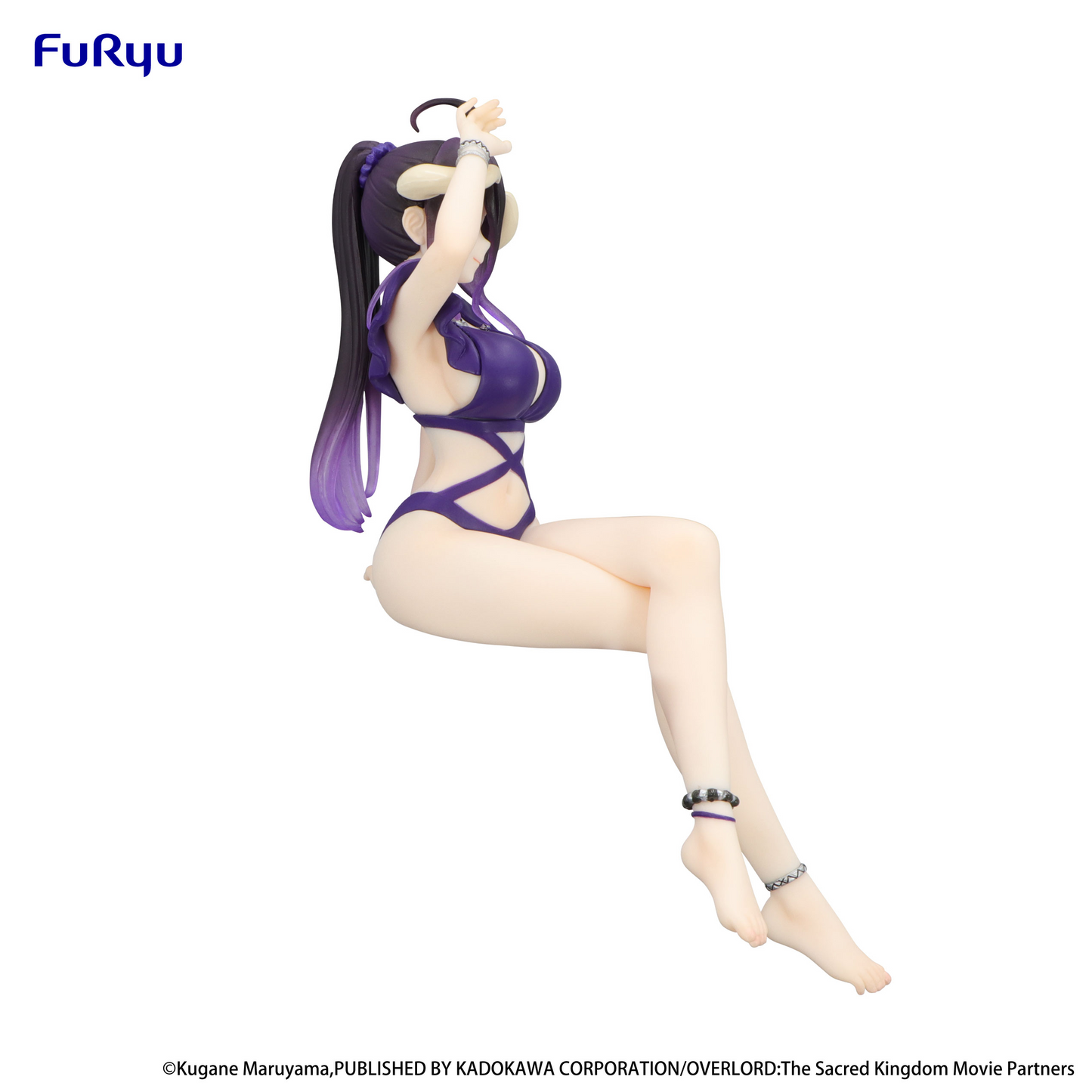 OVERLORD Noodle Stopper Figure Albedo Swimsuit Dark Purple Color ver.FuRyu