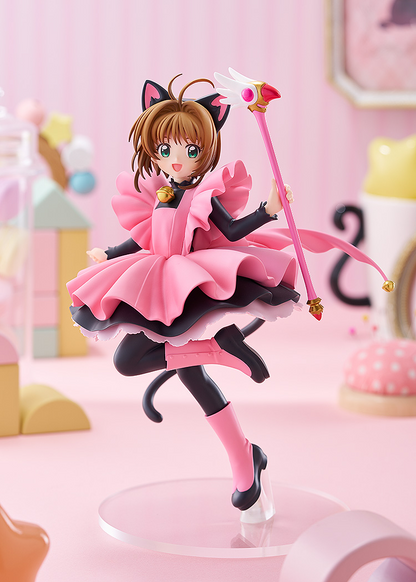 Card Captor Sakura POP UP PARADE Sakura Kinomoto: Black Cat Costume Ver. L Size GOOD SMILE COMPANY