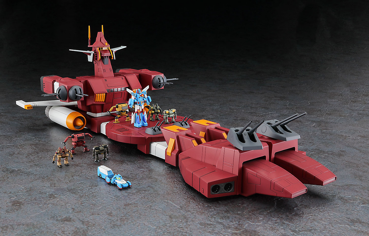 Combat Mecha Xabungle 1/500 [Walker Machine Xabungle] IRONGEAR CREATOR WORKS SERIES Hasegawa