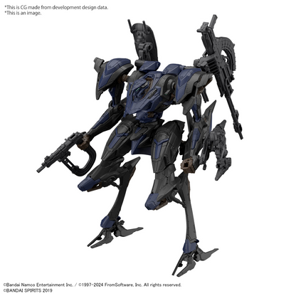 30MM 02 Armored Core VI Fires Of Rubicon Schneider Nachtreiher/40E Steel Haze