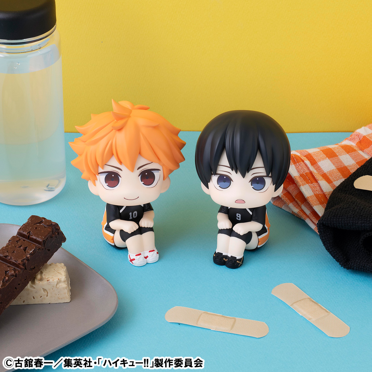Haikyu!! Lookup Shoyo Hinata Uniform ver.／Tobio Kageyama Uniform ver.set 【with gift】 MEGAHOUSE
