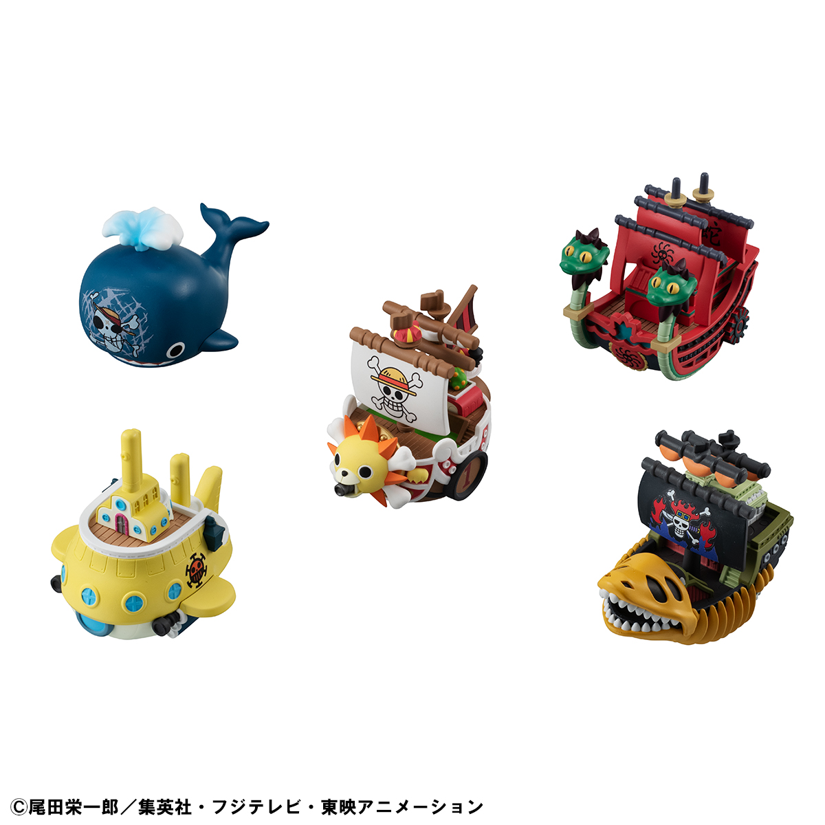 One Piece YURACOLLE series ONE PIECE Grand Line Collection set Vol 2 MEGAHOUSE Special Packaging Set