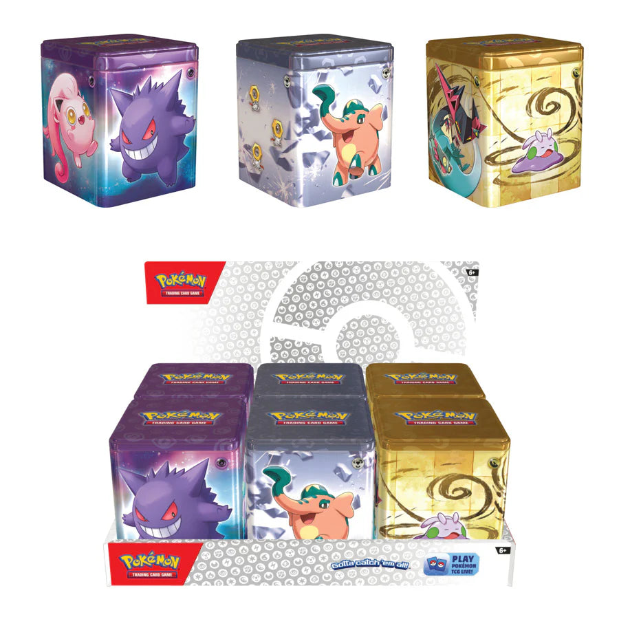 Pokémon TCG: 2024 STACKING TIN Q1 Psychic Metal Dragon