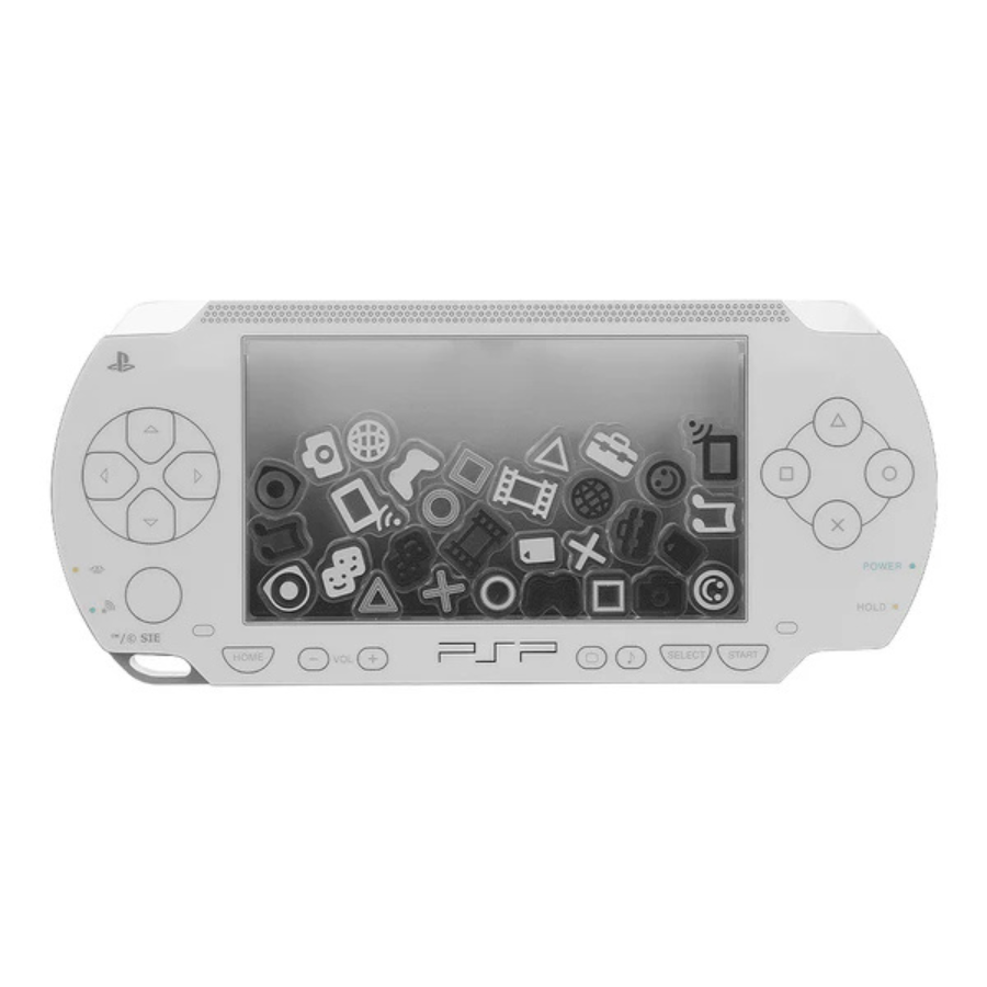 PSP™ (PlayStation™Portable) Rattle Acrylic Stand: White Ver.GOOD SMILE COMPANY