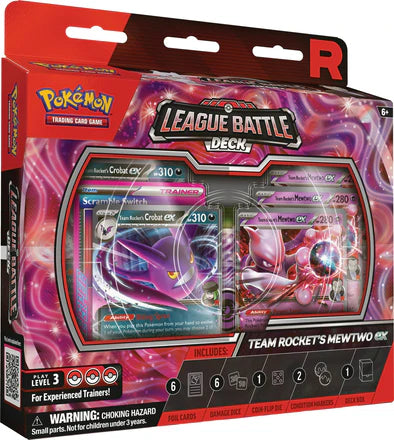 Pokémon TCG: League Battle Deck Team Rockets Mewtwo ex