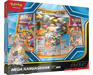 Pokémon TCG: Mega Kangaskhan ex Box 4 packs