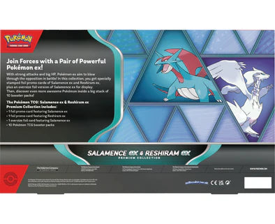 Pokémon TCG: Salamence ex & Reshiram ex Premium Collection 10 packs