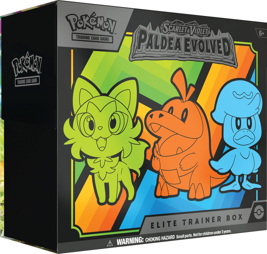 Pokémon TCG: Scarlet & Violet-Paldea Evolved Elite Trainer Box