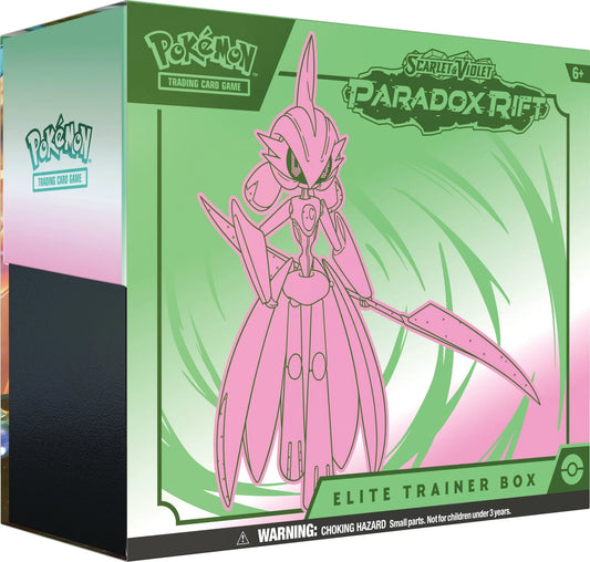 Pokémon TCG: Scarlet & Violet-Paradox Rift Elite Trainer Box (Iron Valiant)