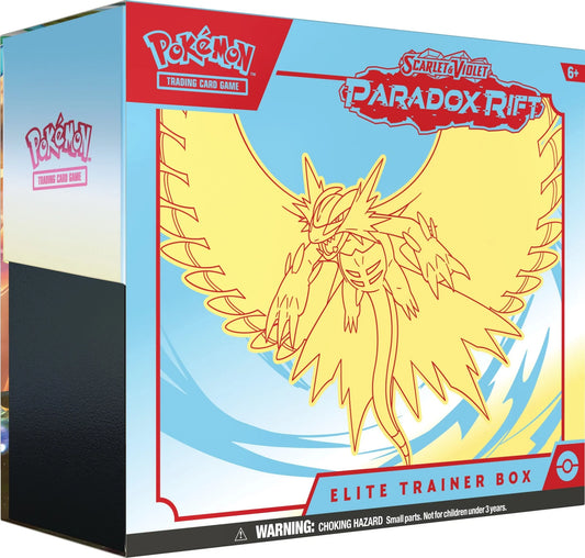 Pokémon TCG: Scarlet & Violet-Paradox Rift Elite Trainer Box (Roaring Moon)