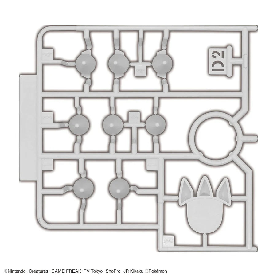 Pokémon Plamo Plastic Model Collection 54 Groudon