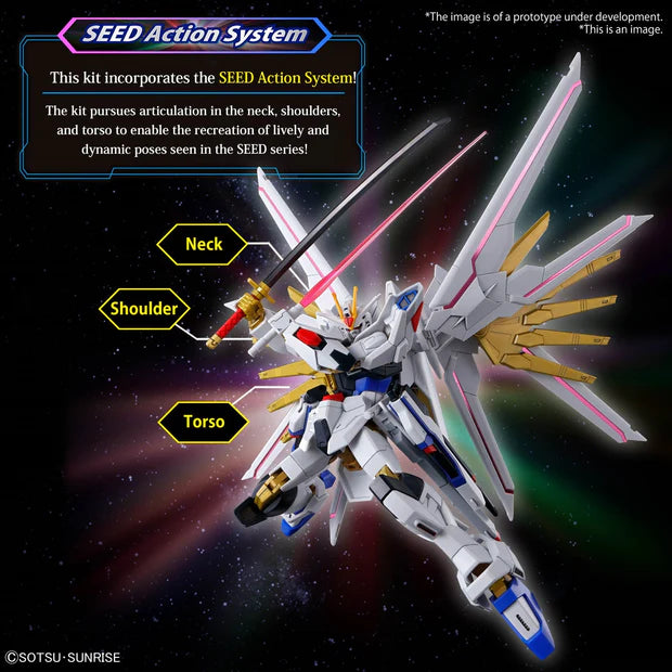 HGCE 250 ZGMF/A-262PD-P Mighty Strike Freedom Gundam