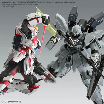 MG 222 RX-9/C Narrative Gundam C-Packs "Ver.Ka"