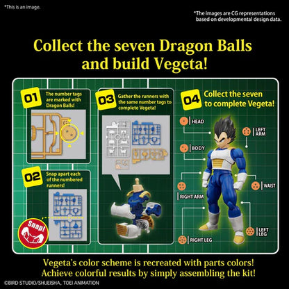 Dragon Ball Bandai Figure-rise Standard Vegeta New Spec Ver.