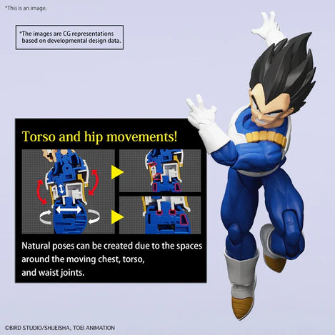 Dragon Ball Bandai Figure-rise Standard Vegeta New Spec Ver.