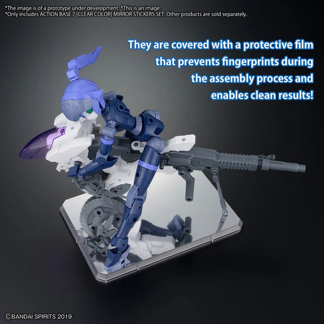 AB6 Action Base 6 [Clear Color] Mirror Stickers Set