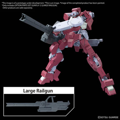 Option Parts Set Gunpla 12 (Large Railgun)