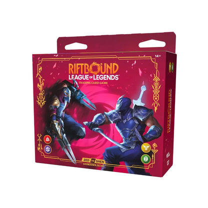 Riftbound League of Legends TCG Vendetta  Showdown Deck Vendetta Zed vs Shen