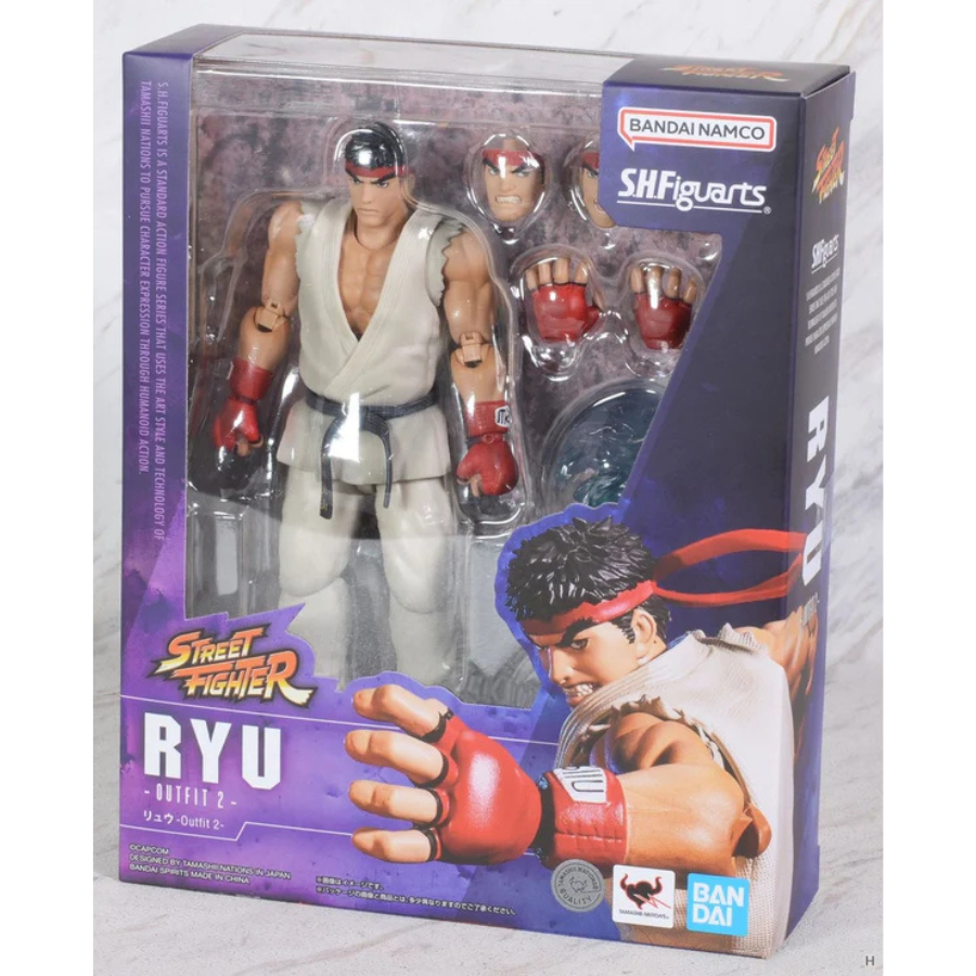 Street Fighter Bandai S.H.Figuarts Ryu -Outfit 2- – Anime Otaku Hobby