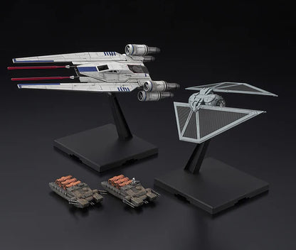 STAR WARS 1/144 U-Wing Fighter & TIE Striker Bandai Model Kit