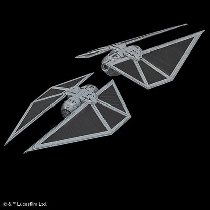 STAR WARS 1/144 U-Wing Fighter & TIE Striker Bandai Model Kit