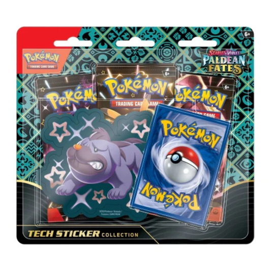 Pokémon TCG: Scarlet & Violet-Paldean Fates Tech Sticker Collection (Shiny Maschiff)