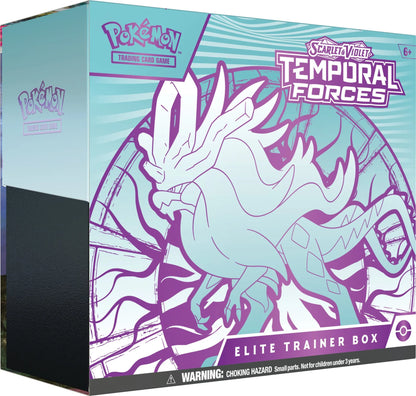 Pokémon TCG: Scarlet & Violet-Temporal Forces Elite Trainer Box (Walking Wake)