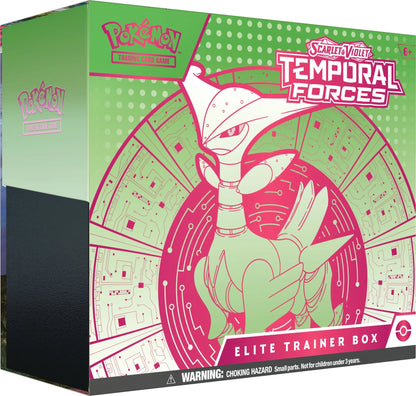 Pokémon TCG: Scarlet & Violet-Temporal Forces Elite Trainer Box (Iron Leaves)