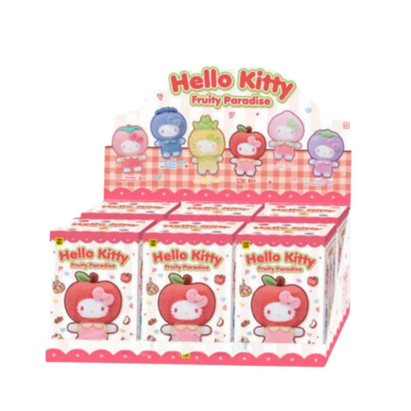 Hello Kitty Sanrio Fruity Paradise Series Plush Pendant Blind Box TOP TOY