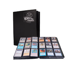 MONSTER 9 POCKET MEGA BLACK MATTE BINDER