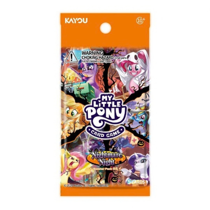 My Little Pony TCG Trading Card Game BP3 Nightmare Night Collector Box (5 pack)KAYOU