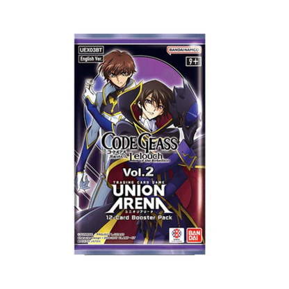 Union Arena Code Geass Lelouch of the Rebllion Vol 2 Booster Pack