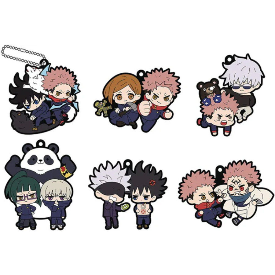 Jujutsu Kaisen Rubber Mascot Buddycolle Vol.1 MEGAHOUSE