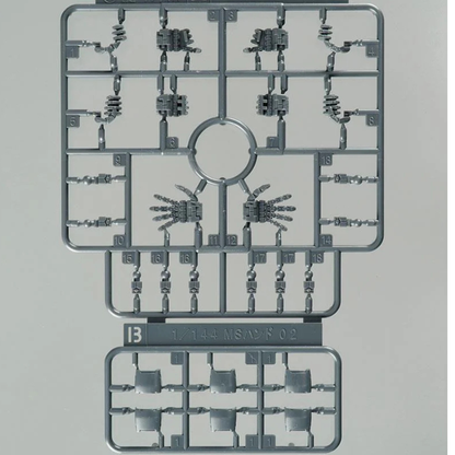 BPHD Builders Parts HD 37 1/144 MS Hand 01 (E.F.S.F) Dark Gray