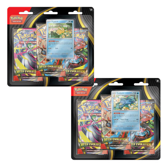 Pokémon TCG: Mega Evolution Base Set 3 Pack Blister
