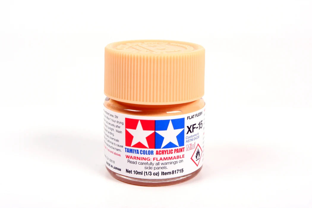 TAMIYA ACRYLIC FLAT MINI 10ml XF1 - XF27 XF49 - XF90