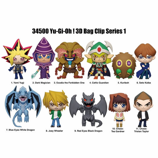 YU-GI-OH! 3D FOAM BAG CLIP Monogram