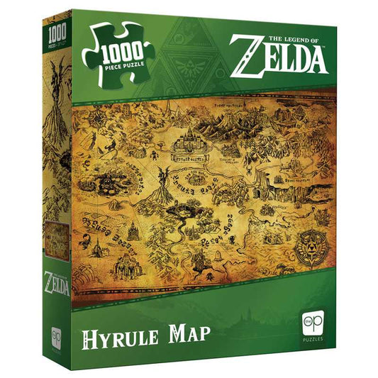 The Legend of Zelda™ Hyrule Map 1000 Piece Puzzle Usaopoly