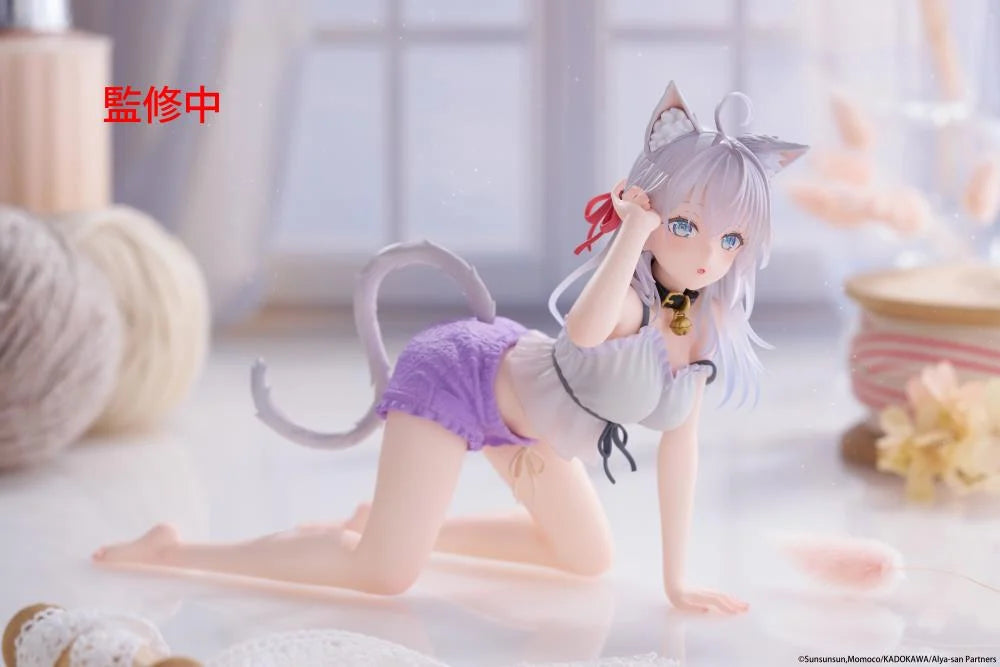 Alya Sometimes Hides Her Feelings in Russian Desktop Cute Figure Alya (Cat Ear Roomwear Ver.)TAITO