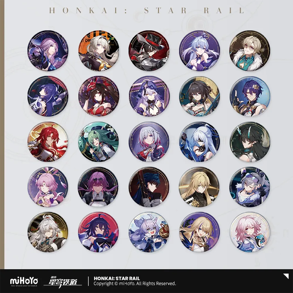 Honkai: Star Rail All-Stars Invite Can Badge - miHoYo