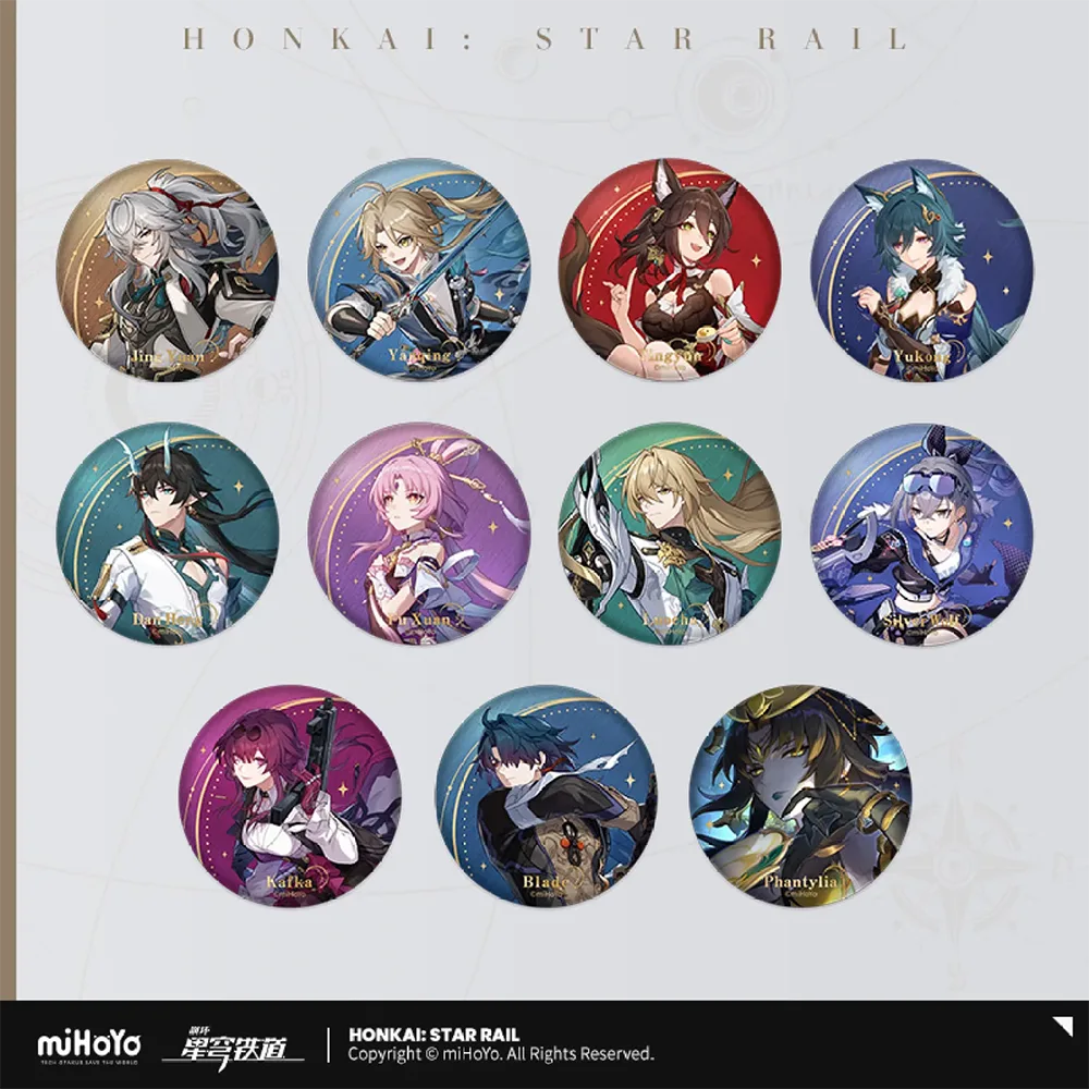 Honkai: Star Rail Interstellar Journey Can Badge - miHoYo