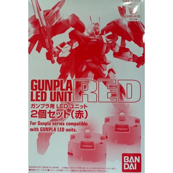 Gunpla 2 LED Unit Set Red CS Support Parts