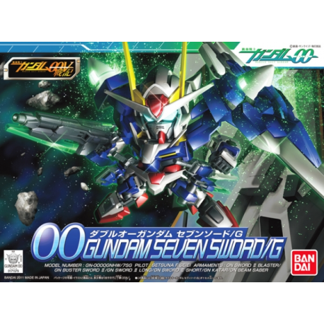 SDBB 368 GN-0000GNHW/7SG 00 Gundam Seven Sword/G