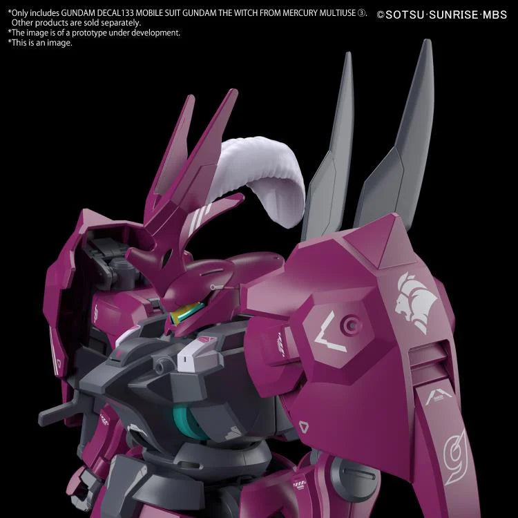 Gundam Decal Bandai GD 135 Mobile Suit Gundam the Witch from Mercury Multiuse 3