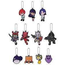 Gundam Mobile Suit GQuuuuuuX Zakka Gundam GQuuuuuuX Rubber Charm Ichibansho BANDAI