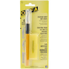 AK-4 OLFA Cushion Grip Graphic Art Knife