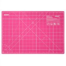 RM-CG/PIK OLFA 12" x 18" Double Sided Rotary Mat, Pink